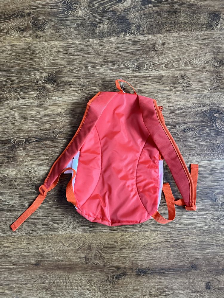 Mały kolorowy plecak dwie kieszenie materiałowy unisex