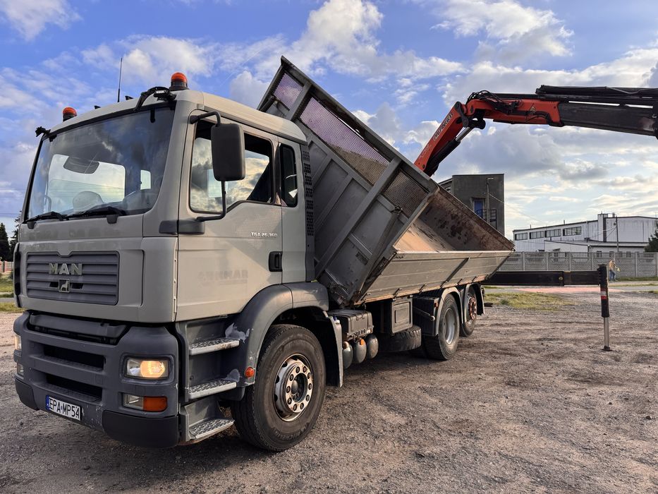 MAN TGA 26.360 HDS wywrot 2-stronny mozliwosc zamiany
