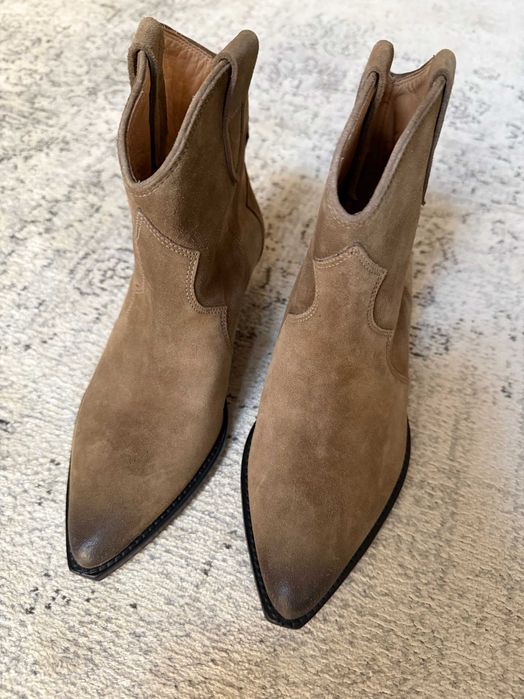 Isabel Marant cowboy boots n.36 castanho - taupe