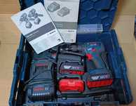 Zestaw Wkrętarka udarowa aku Bosch Professional GSB 18V-55 GRATISY
