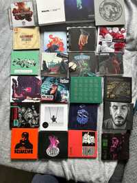 Kolekcja płyt CD rap