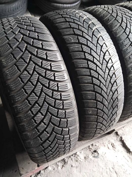 185.60.15 Bridgestone 4шт зима БУ склад шины резина из Европы 60 R15