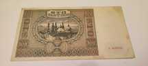 Banknot kolekcjonerski 100 zł z 1941r seria A