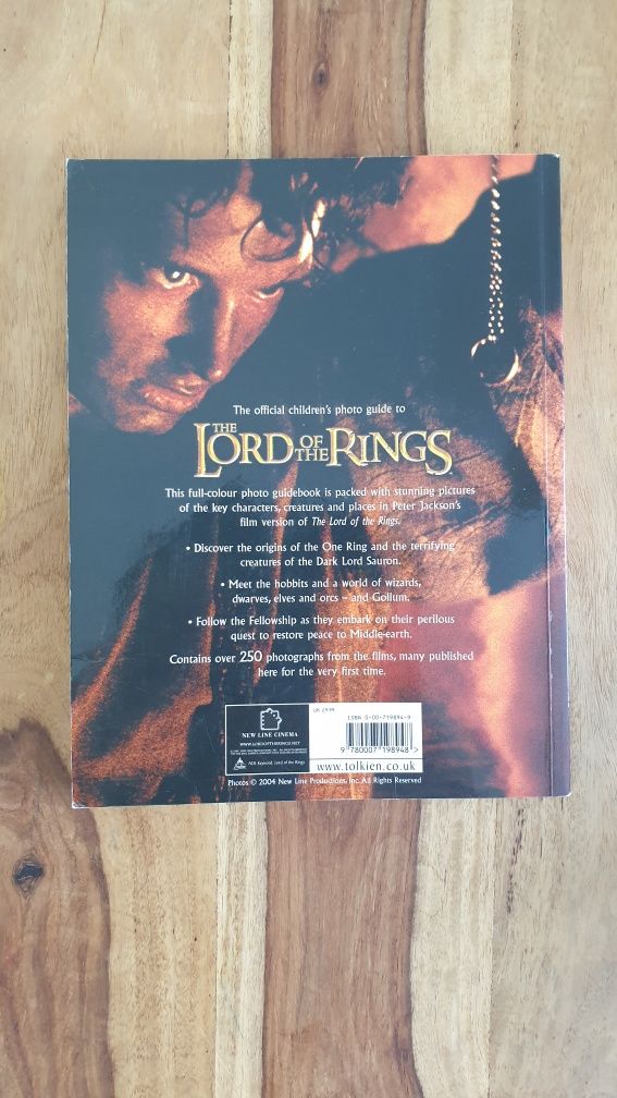 Lord of the Rings Trilogy Photo Guide opowieść ilustrowana