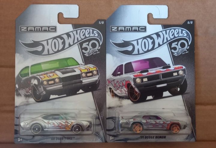 Zamac hot wheels conjunto 8