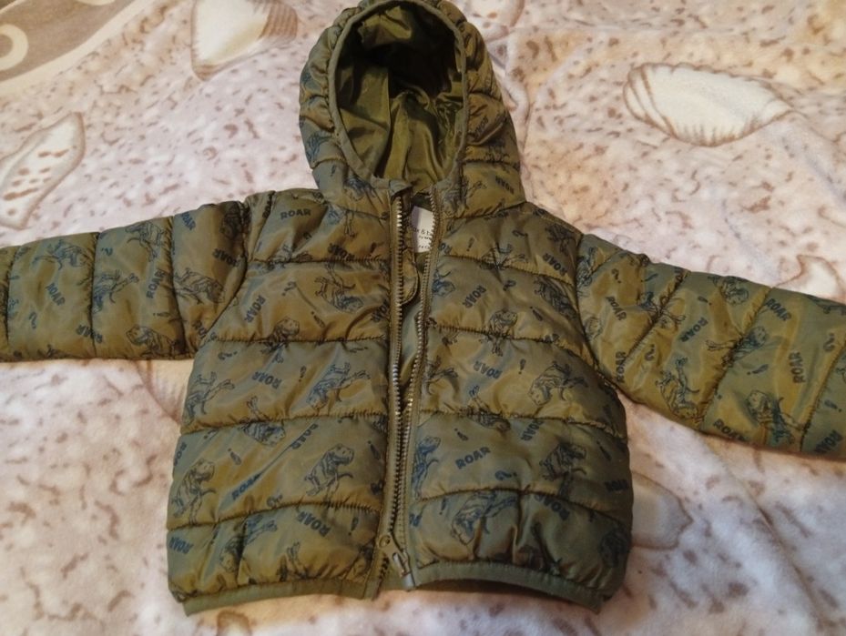 Ciuszki dla chłopca rozmiar 74 kurtka