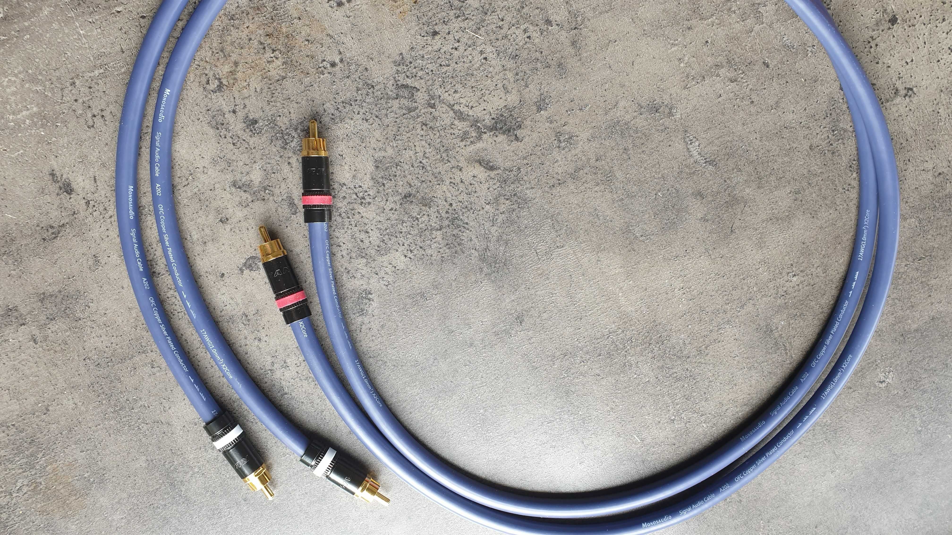 Межблочный RCA кабель Monosaudio A202