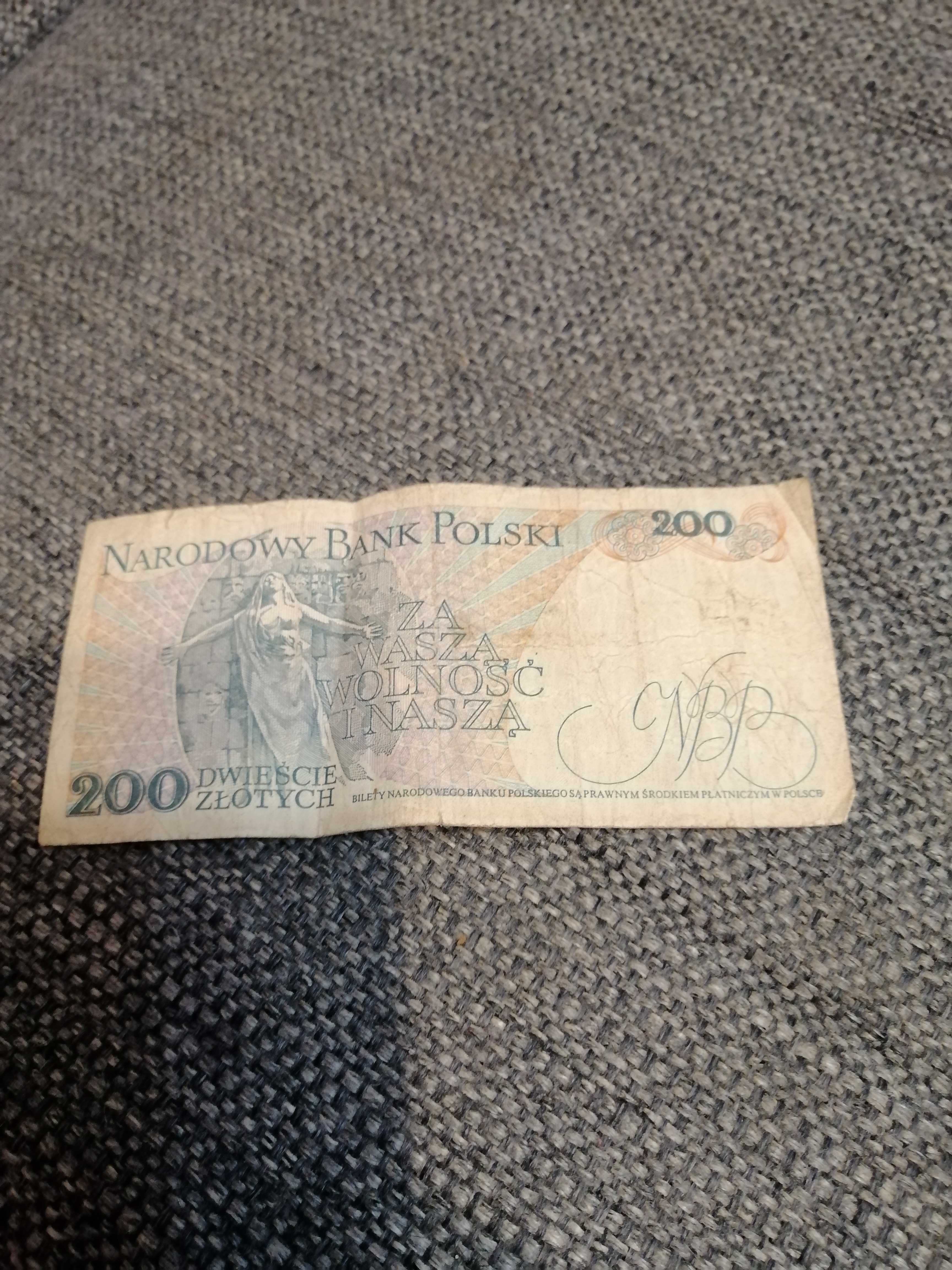 Banknot 200 zł z 1.06. 1979 r.