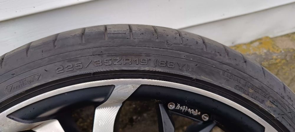 Felgi 19"5x112 +Opony dunlop 225/35r19