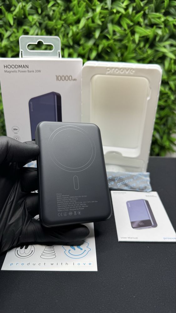 Магнітний павербанк для айфон Proove 10000 mAh 20w for Iphone