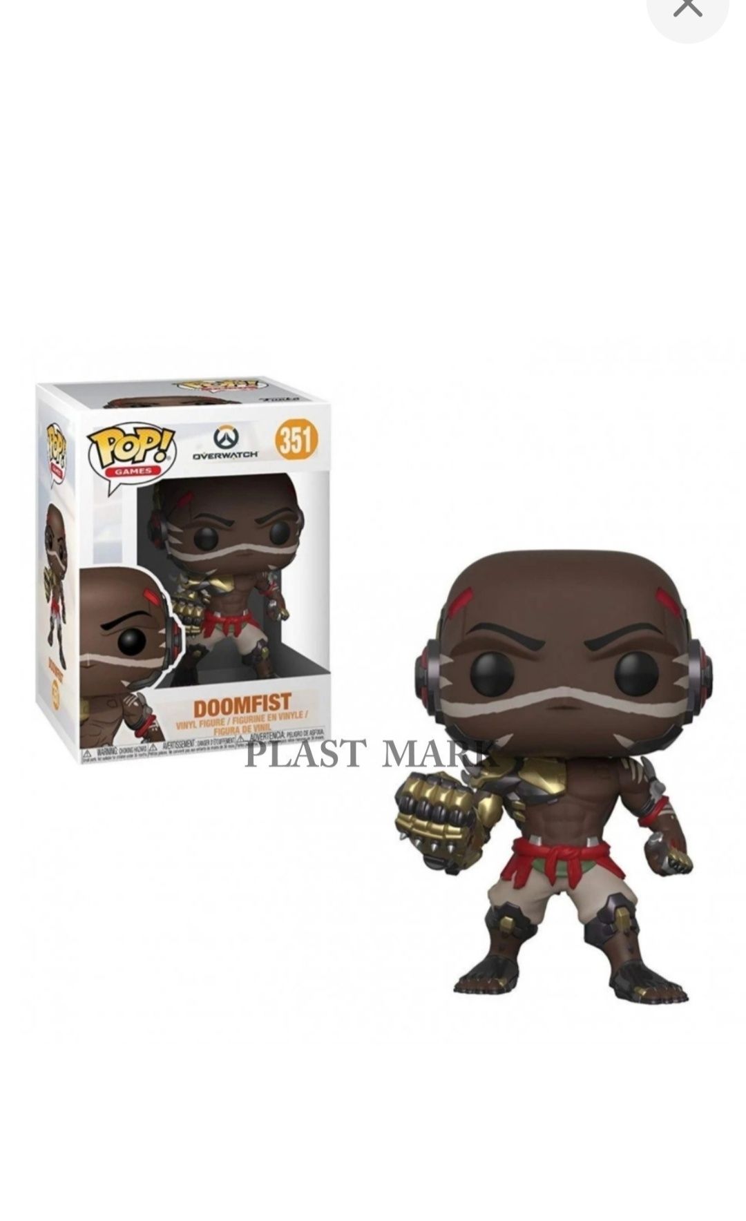 Колекційна вінілова ігрова фігурка DOOMFIST Funko Pop OVERWATCH 9,5 см