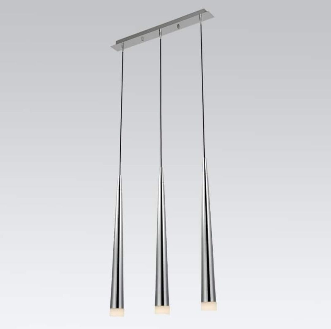 Lampa wisząca Stylo 3 AZZARDO AZO133 chrom
