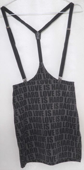 H&M Spódnica elastyczna mini na szelkach 34 xs