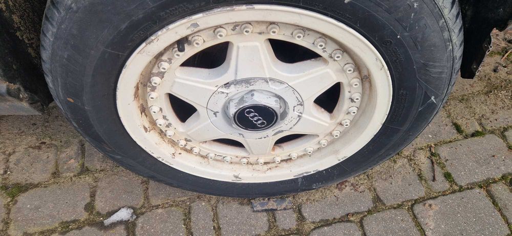 alufelgi speedline sl 423 audi 80 b4,100,coupe cabrio b3 kpl dekielki