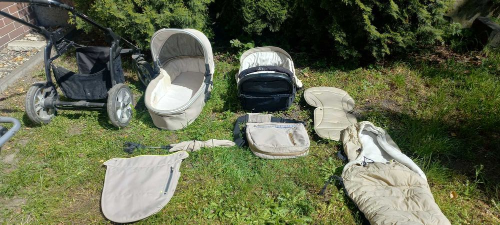 Wózek X-Lander 2w1 – Gondola + Spacerówka + śpiworek + torba+parasolka