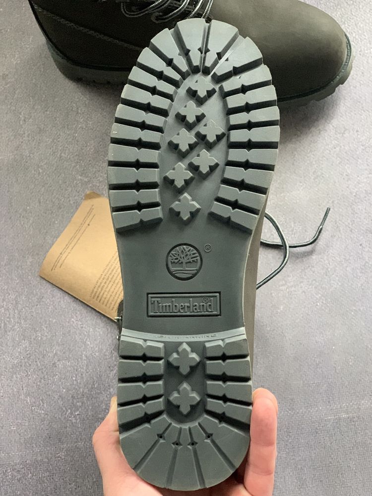 Ботинки черевики Timberland Grey