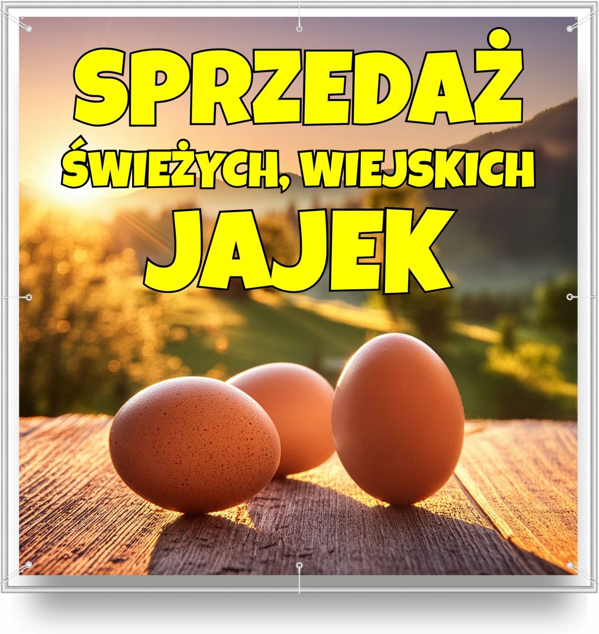Jajka od kur z wolnego wybiegu