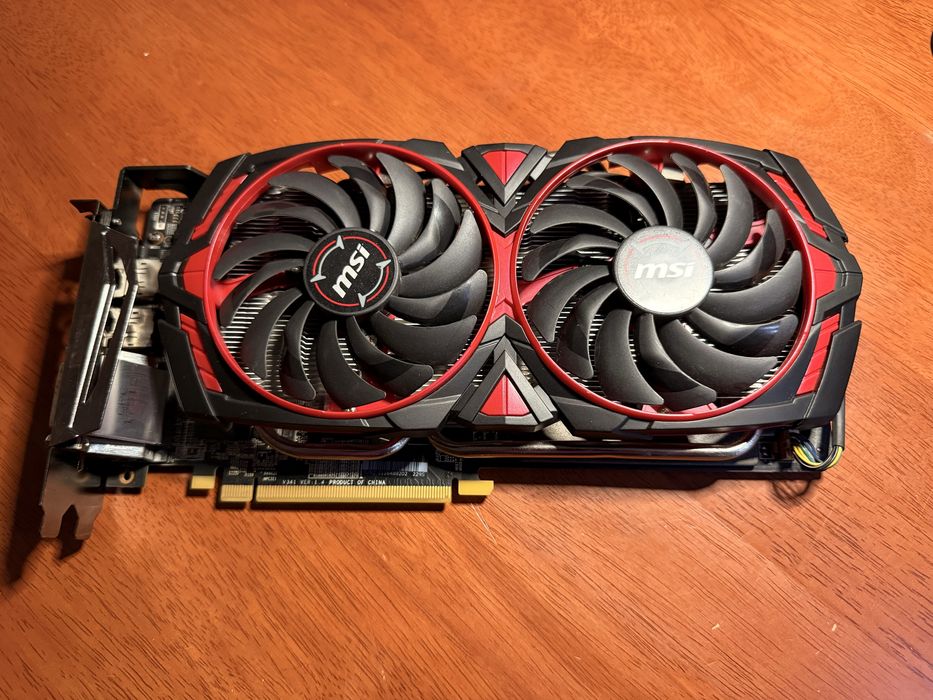 Відеокарта RADEON MSI ARMOR MK2 RX570 8gb (дуже гарний стан)