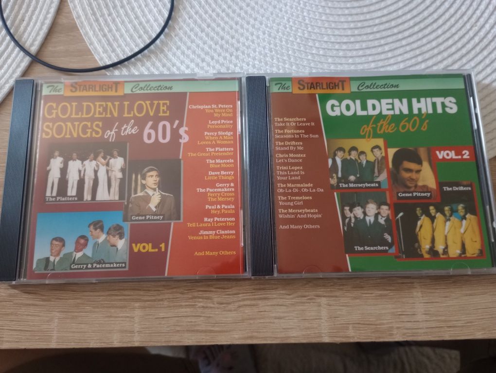 Golden hits of the 60s vol.1 i 2 2xCD