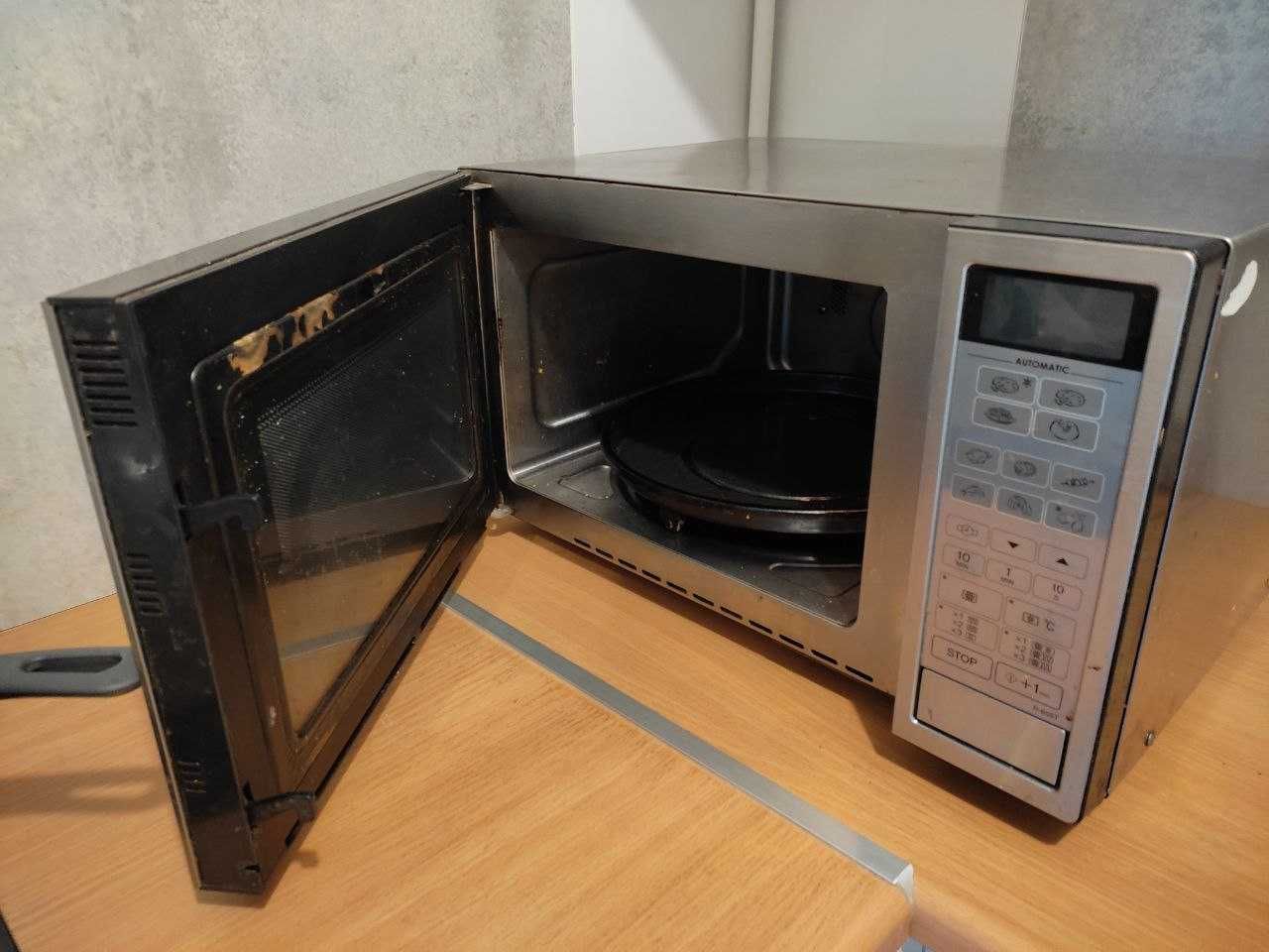 Kuchenka mikrofalowa SHARP R-85ST z podwójnym grilem i termoobiegiem