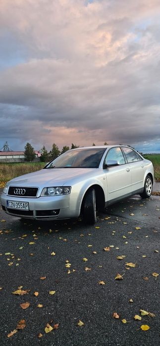 Audi A4 B6 1.6 100 KM | Benzyna + LPG | 2002r | Srebrny | Zadbany