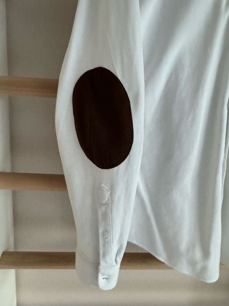 Koszula ze stójką i zamszowymi wstawkami Relaxed fit, ZARA rozmiar XL