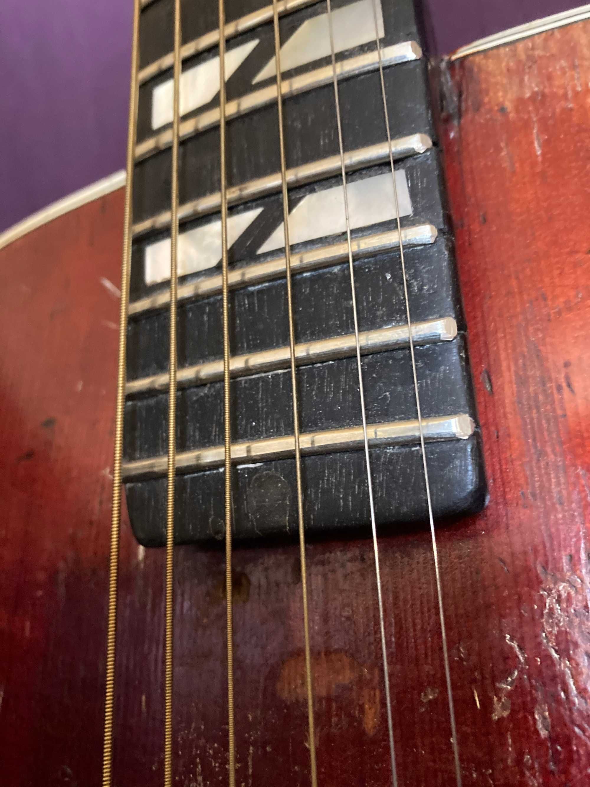 Gitara Coletti archtop 1930 projekt Gibson L-7