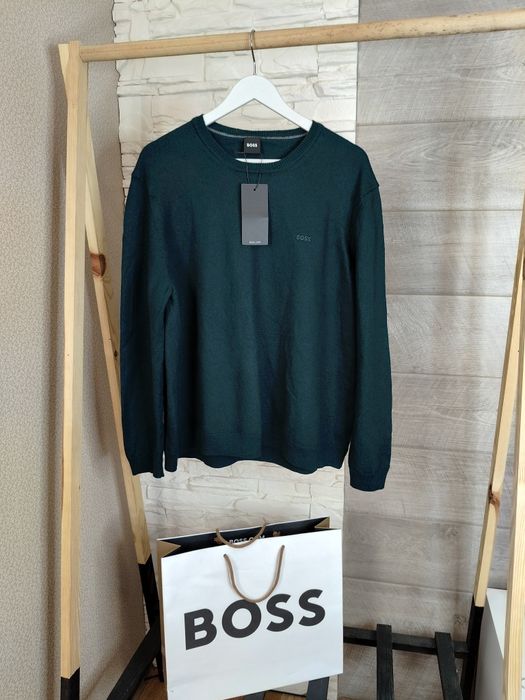 Чоловічий оригінальний светр джемпер Hugo Boss Regular Fit XXL-XXXL