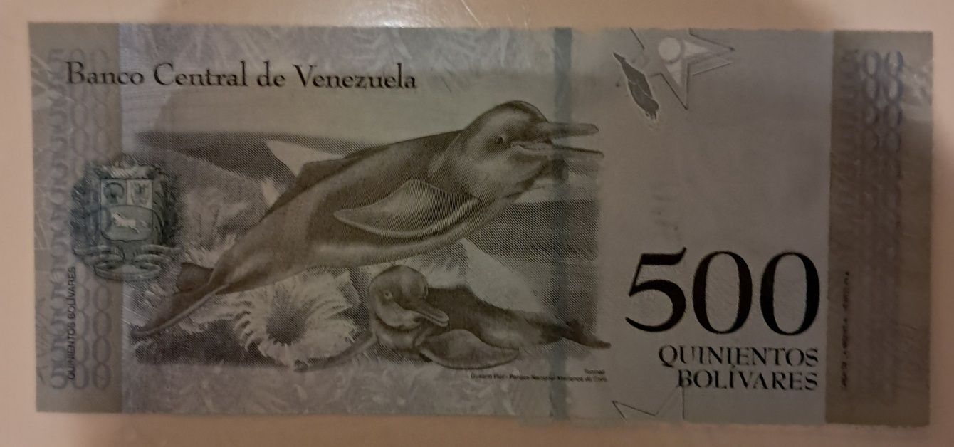 Notas da Venezuela,  não circuladas.