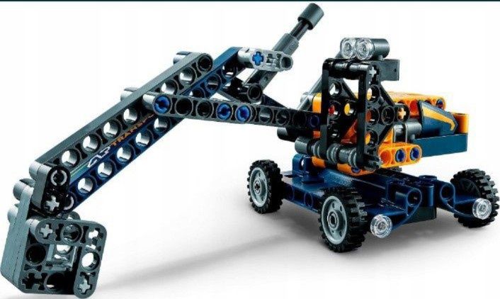 LEGO Technic zestaw budowlany
Ciężarówka oraz Spychacz