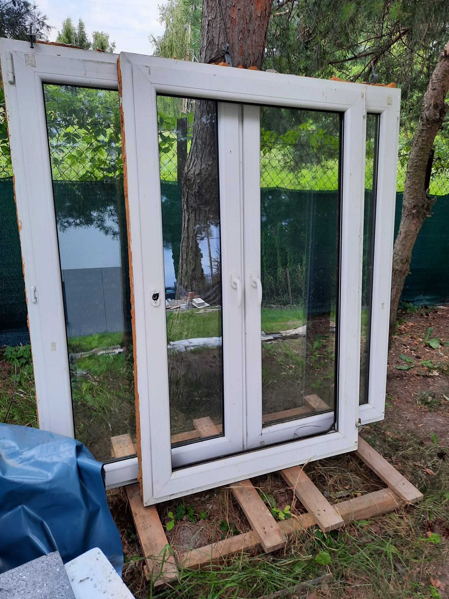 Okna PVC używane