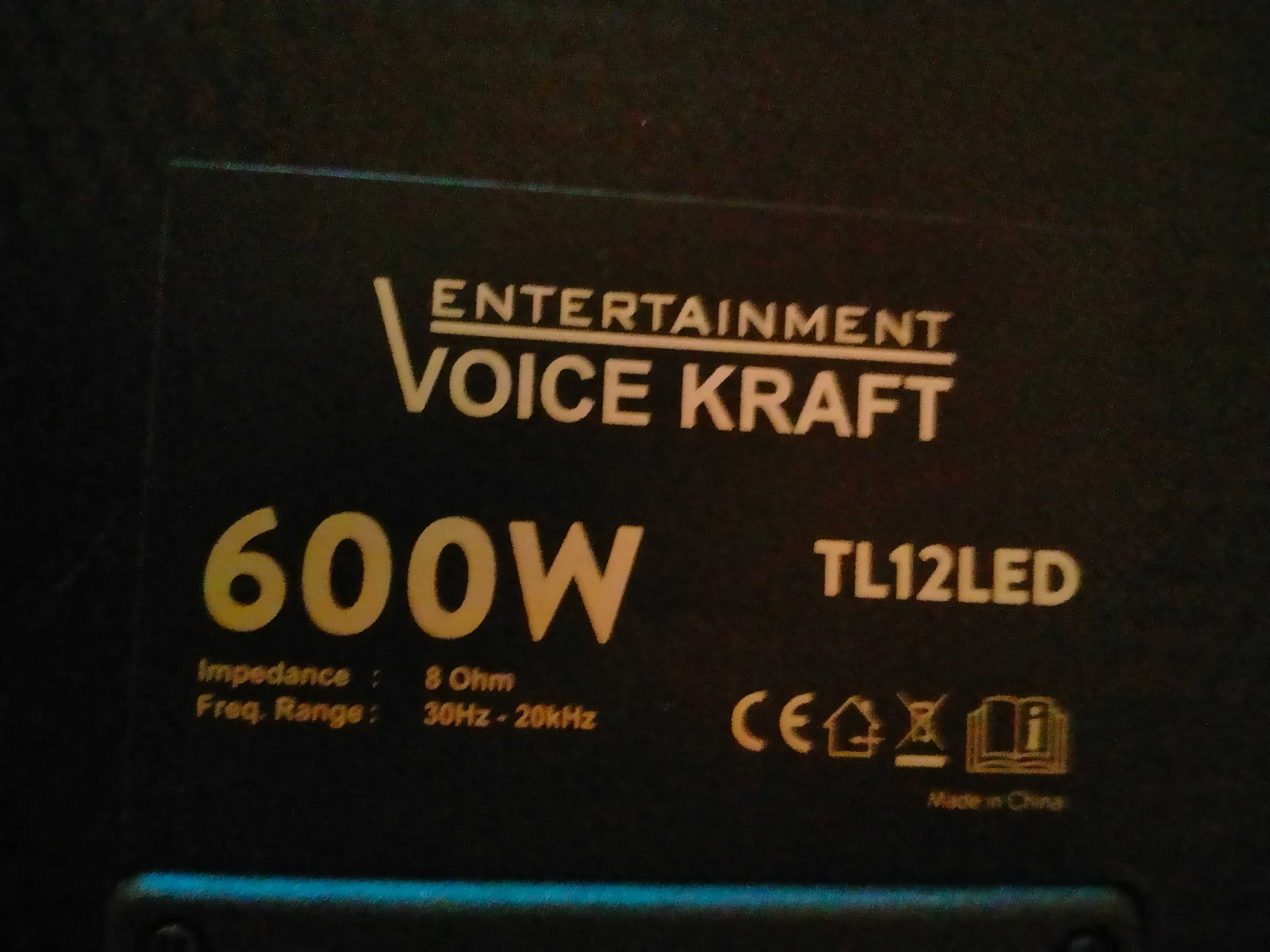 kolumny Voice Kraft  600w