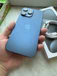 iPhone 15 pro max Blue titanium 256 Gb