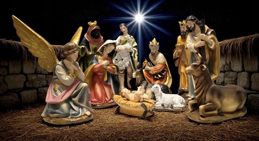 Великий Різдвяний вертеп до Церкви!11 фігур 40 см