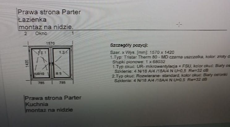Okno nowe z demontażu
