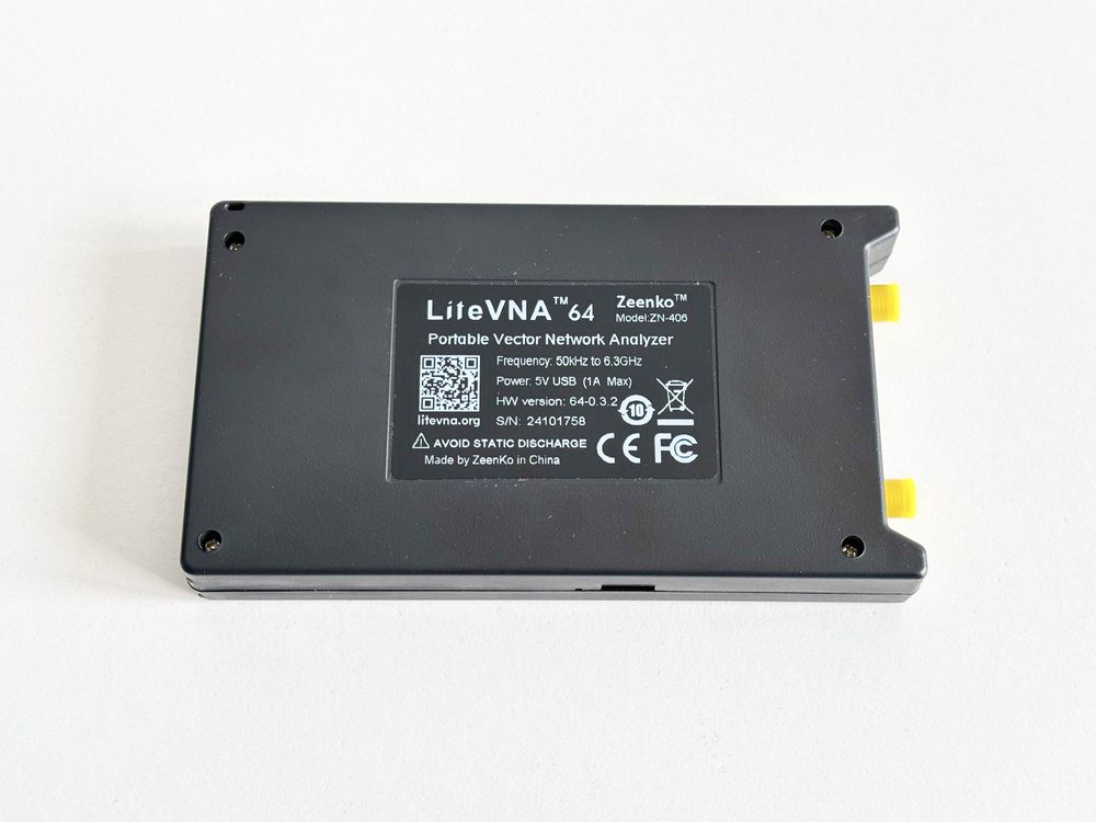 Продам векторний аналізатор LiteVNA-64 (50kHz - 6.3GHz)