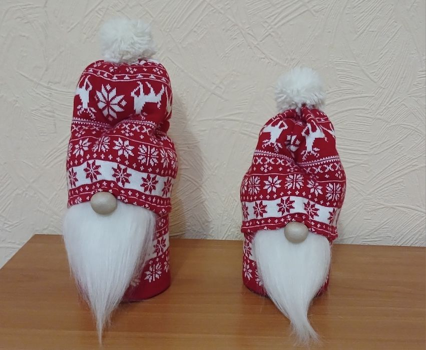 Гном гномик новорічний різдвяний