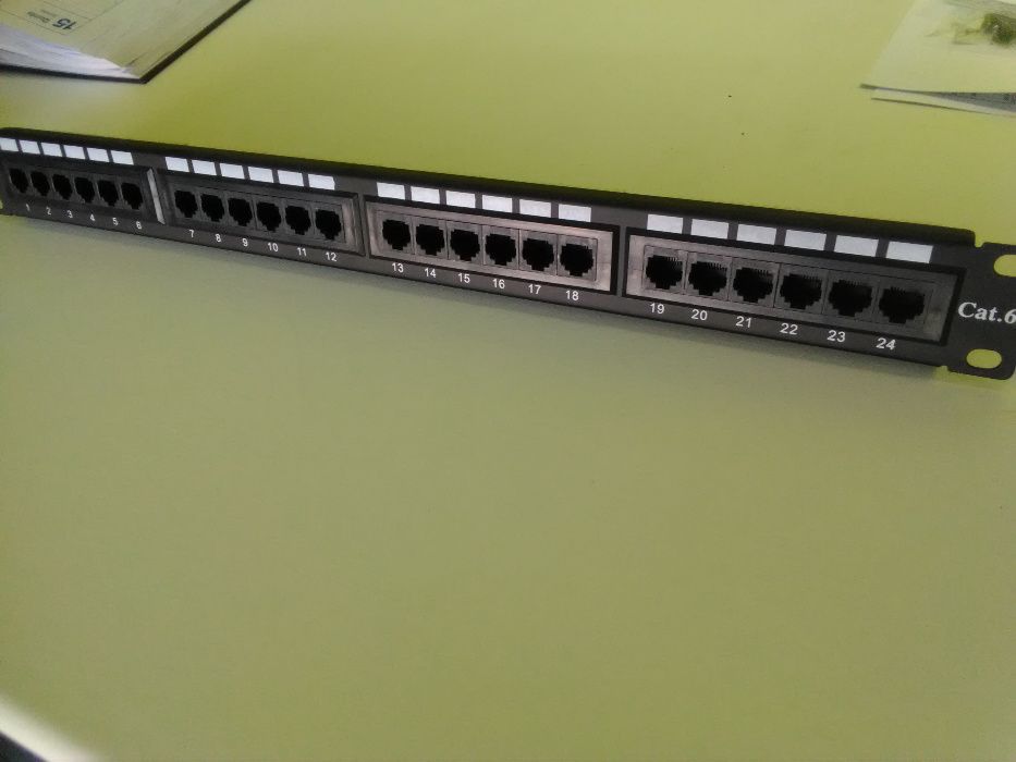 Reguas RJ45 para bastidor 19"