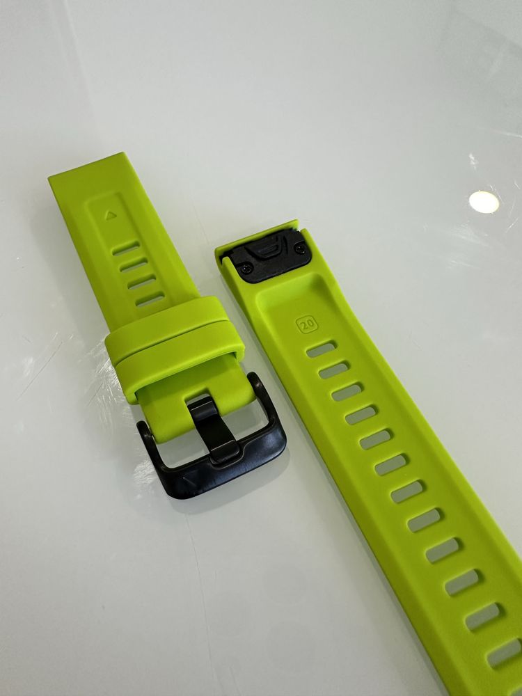 Ремінець Garmin Fenix 5S 6S 7S, 20мм силіконовий, QuickFit
