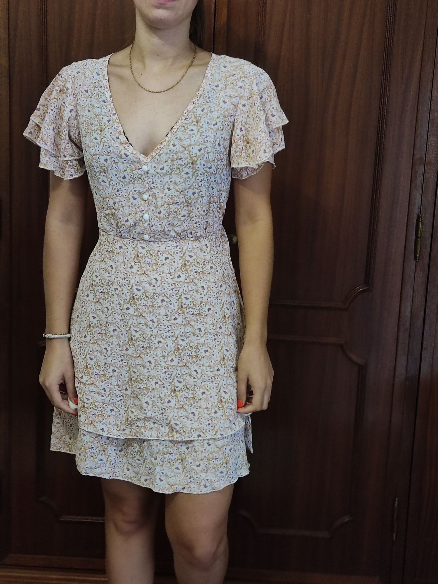 Vestido floral XS NOVO