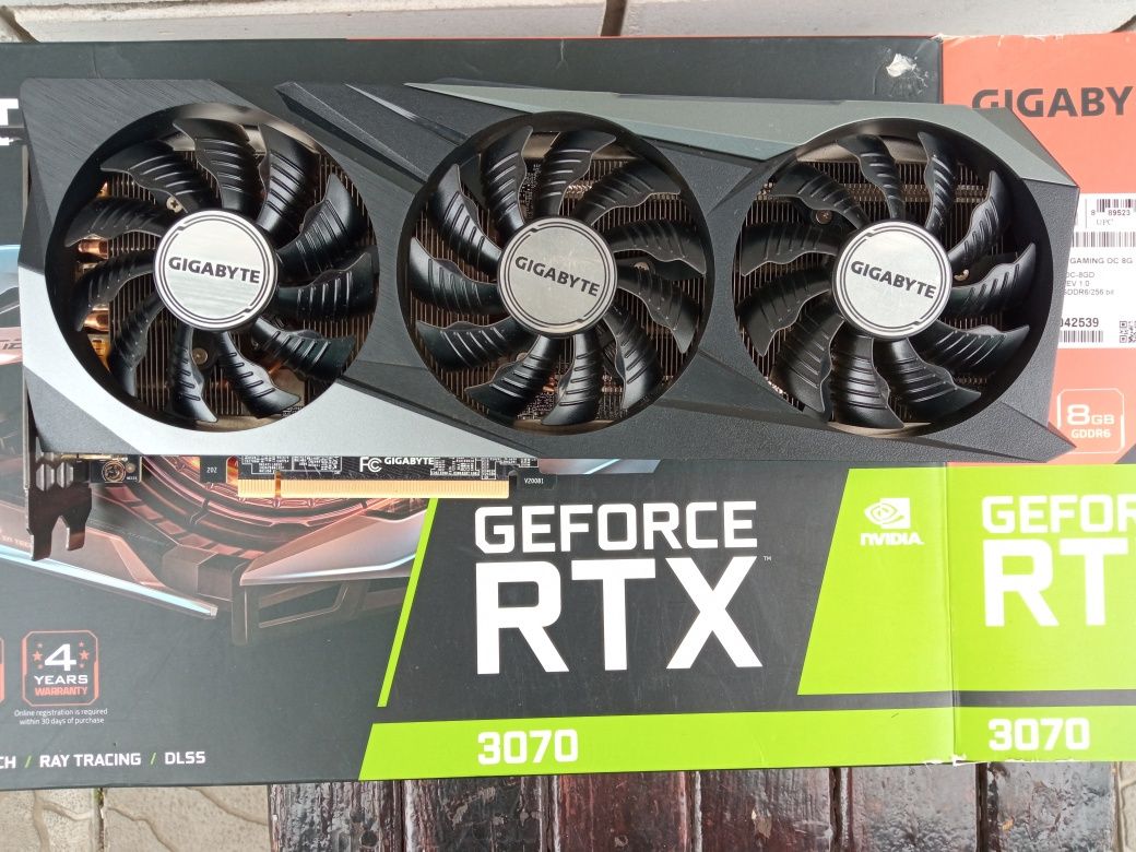 Видеокарта RTX 3070 GIGABYTE