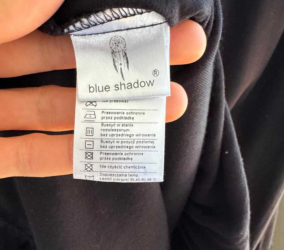 Czarna sukienka Blue Shadow (rozmiar S)