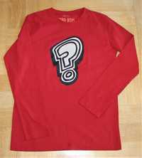 ZARA boys koszulka dla chłopca long sleeve czerwona 140cm / 9-10 lat