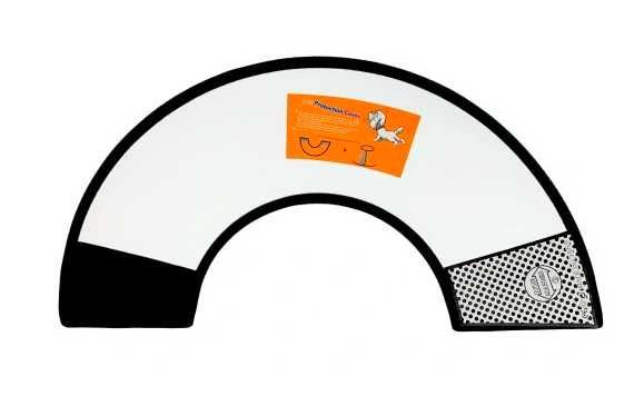 Kołnierz ochronny na rzep dla psa kota , Kołnierz pooperacyjny XS