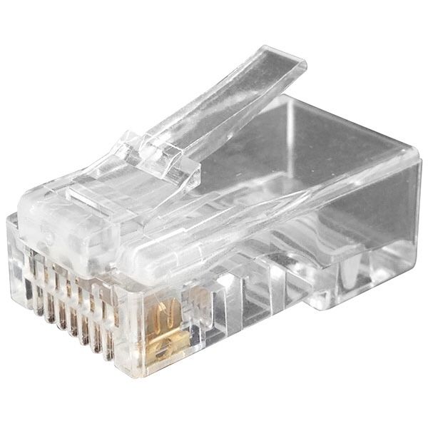 100шт Сетевые коннекторы RJ-45 Rj45 Cat5E cat 5E разьемы цветные оптом