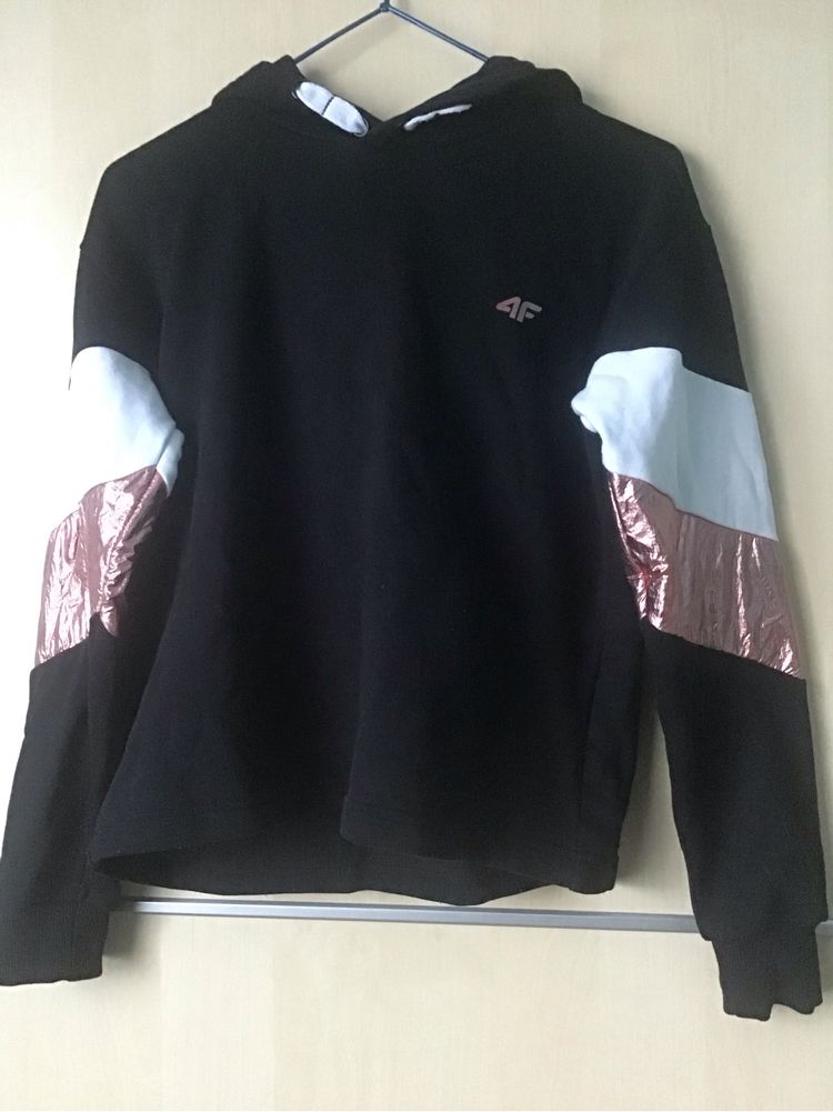 Bluza z kapturem dziewczeca 4F