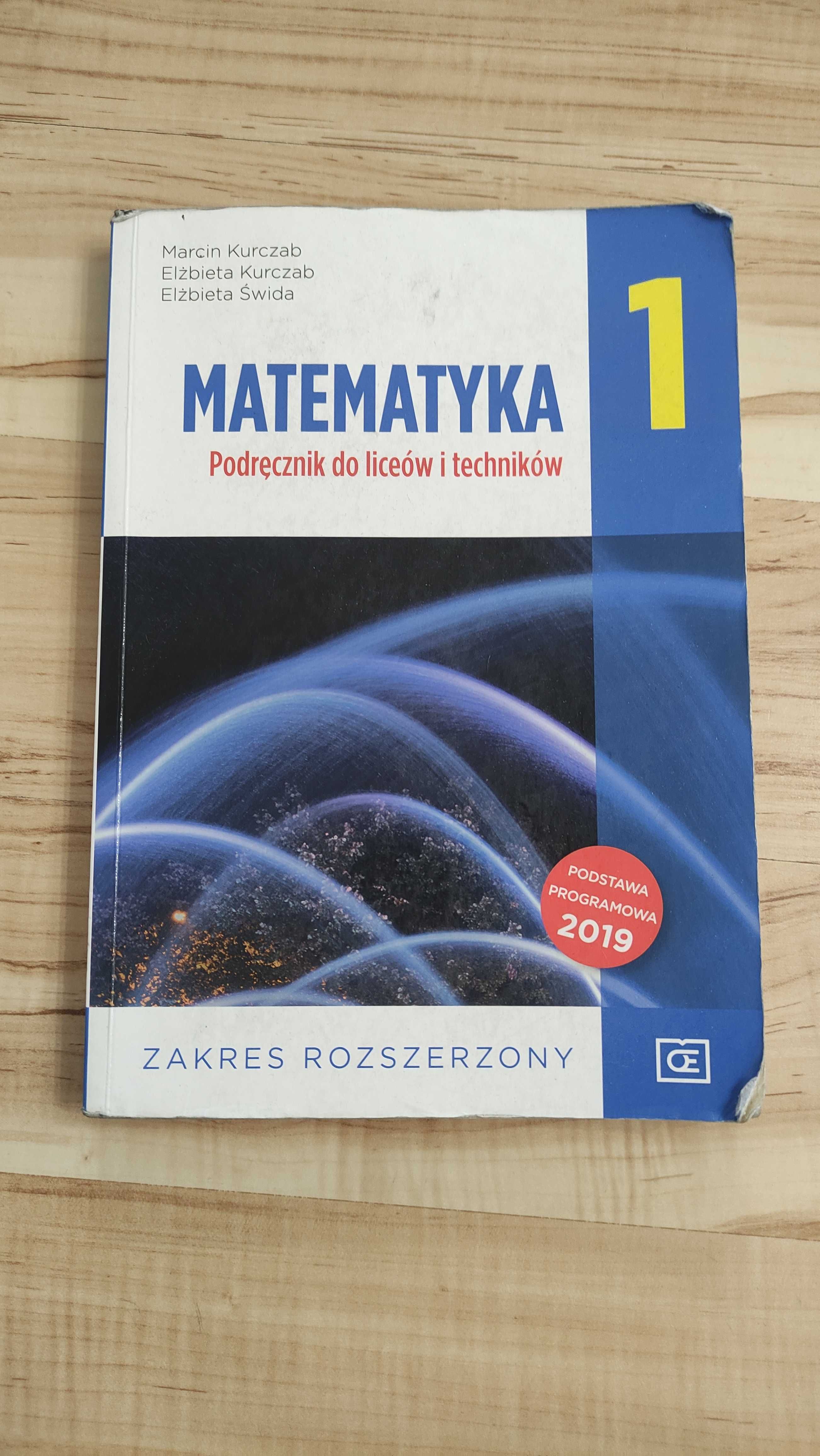 Podręcznik do matematyki 1 zakres rozszerzony. Oficyna edukacyjna