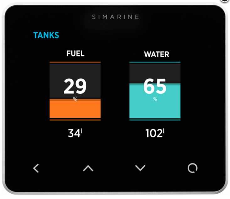 Monitor Baterii Simarine Pico One Jacht Motorówka Żaglówka