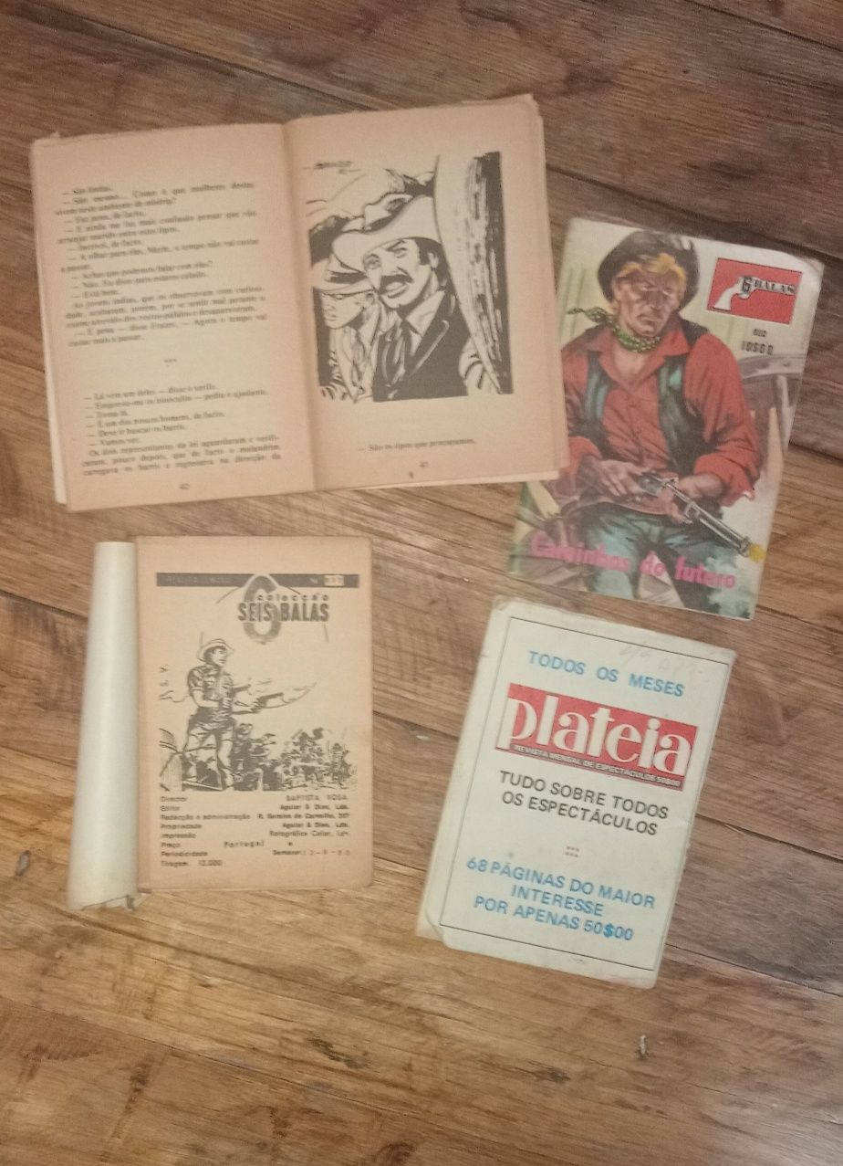 Colecção 6 Balas, lote de 4