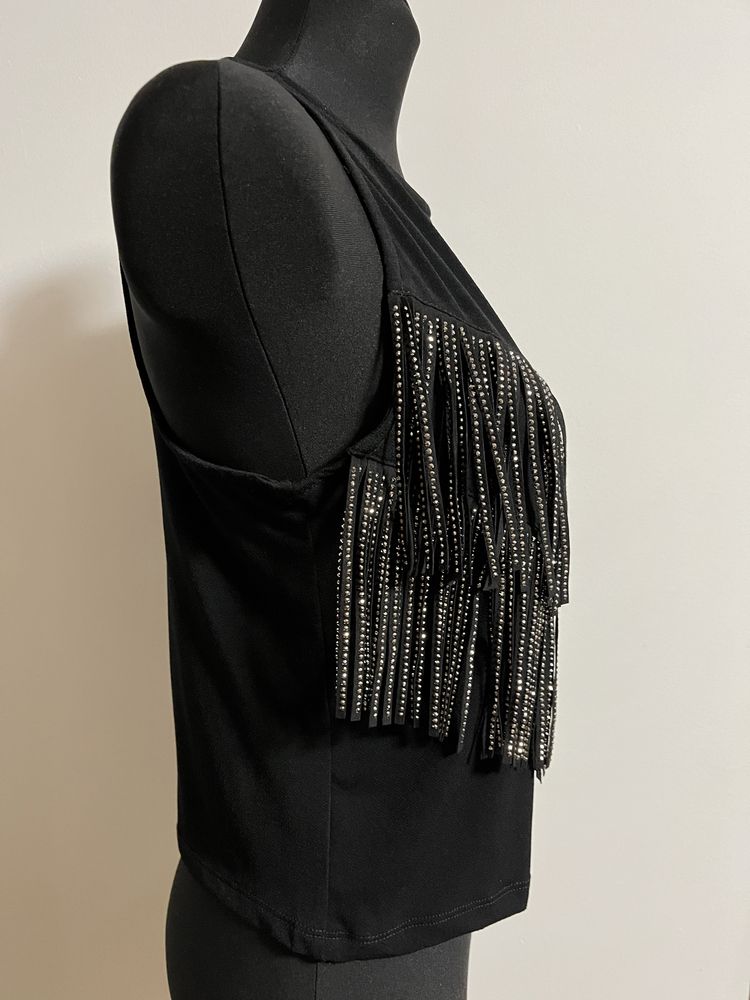 Blusa sem mangas Bershka